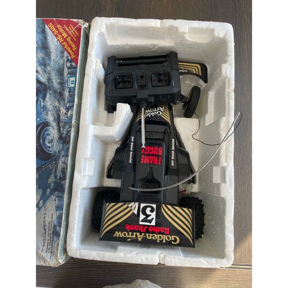 Golden Arrow Remote Control Radio Shack RC F10 Frame Buggy - Picture 8 of 16